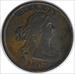 1800 Half Cent Choice EF Uncertified #1001