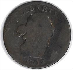 1802/0 Half Cent AG Uncertified #140