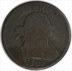 1803 Half Cent G Uncertified #912
