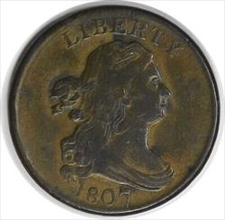 1807 Half Cent VF Uncertified #1104