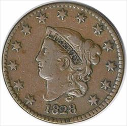 1828 Large Cent Large Date VF Uncertified #119