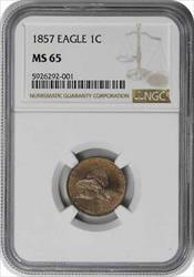 1857 Flying Eagle Cent  NGC