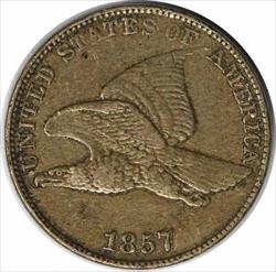 1857 Flying Eagle Cent EF Uncertified #1045