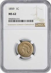 1859 Indian Cent  NGC