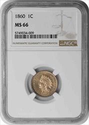 1860 Indian Cent  NGC