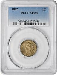 1862 Indian Cent  PCGS