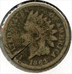 1863 Indian Head Cent Penny - Cull - CA995
