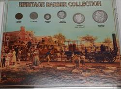 Heritage 'Barber' Type Collection of United States Coins in Acrylic Holder