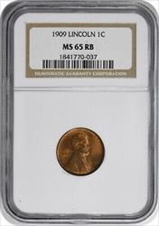 1909 Lincoln Cent RB NGC