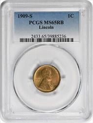 1909-S Lincoln Cent RB PCGS