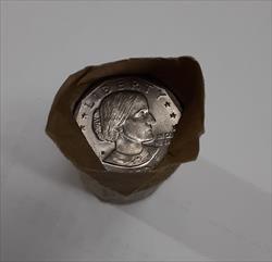 1979-S Susan B. Anthony Dollar BU Roll 25 Coins in Original SF Mint Wrapper