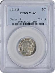 1914-S Buffalo Nickel  PCGS