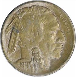 1914-S Buffalo Nickel AU Uncertified #918