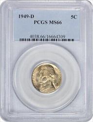 1949-D Jefferson Nickel  PCGS