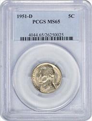 1951-D Jefferson Nickel  PCGS
