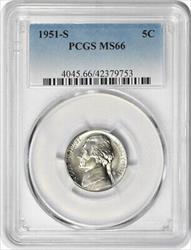 1951-S Jefferson Nickel  PCGS