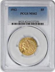 1912 $5  Indian PCGS