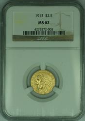 1913 Indian $2.50 Quarter Eagle   NGC
