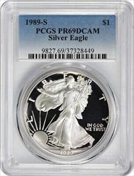 1989 S American  Eagle  DCAM PCGS Proof 69 Deep Cameo
