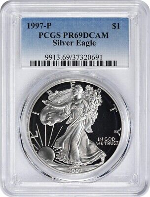 1997 P $1 American  Eagle DCAM PCGS