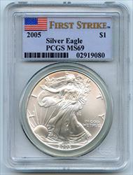 2005 American Eagle 1 oz   PCGS First Strike  CC105