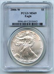 2006 W American Eagle 1 oz   PCGS  West Point Mint  CC112