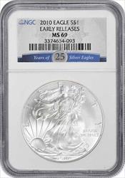 2010 American  Eagle Early Releases  NGC