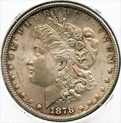 1878 7TF Rev 78 Morgan    Philadelphia Mint  Uncirculated  CA380