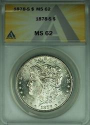 1878 S Morgan   $1  ANACS  (26A)
