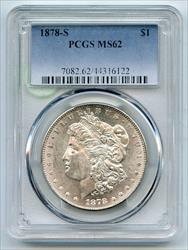 1878 S Morgan   PCGS Certified  San Francisco Mint  CC178