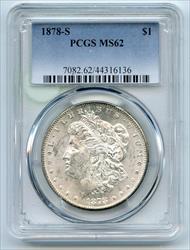 1878 S Morgan   PCGS Certified  San Francisco Mint  CC180