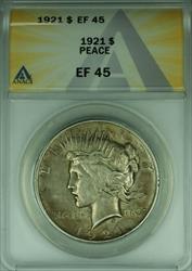 1921 Peace   S$1 ANACS  (45A)