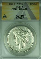1921 Peace   S$1 ANACS Details Cleaned  (45)