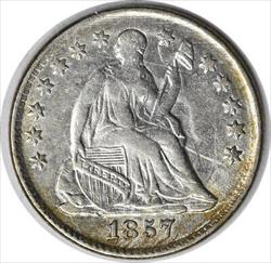 1857 Liberty Seated  Half Dime AU Uncertified #155
