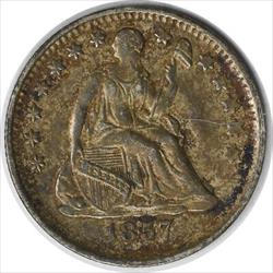 1857 Liberty Seated  Half Dime AU Uncertified #157