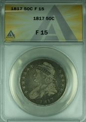 1817 Capped Bust Half  50c  ANACS  (44)