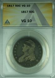 1817 Capped Bust Half  50c  ANACS  (44)