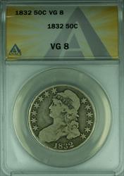 1832 Capped Bust Half  50c  ANACS  (44)