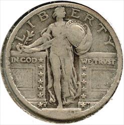 1920 S Standing Liberty  Quarter  San Francisco Mint  CC393