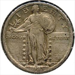 1923 Standing Liberty  Quarter  Philadelphia Mint  CC387