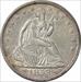 1853 Liberty Seated Silver Half Dollar DDR FS-802 AU Uncertified #1215