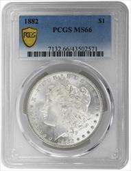 1882 $1 Morgan Dollar PCGS MS66