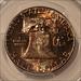 1958 Franklin Half Dollar MS66 PCGS Toned