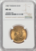 1907 $10 No Motto Indian Eagles NGC MS66