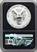 2019-S S$1 Silver Eagle Enhanced Rev PR First Strike PR Modern Bullion Coins NGC MS70