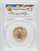 2002 $10 Quarter-Ounce Gold Eagle Michael Reagan MS Modern Bullion Coins PCGS MS69