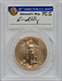 2019-W $50 Gold Eagle Burnished First Day of Issue Washington DC Moy SP Modern Bullion Coins PCGS MS70