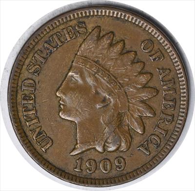1909 Indian Cent EF Uncertified