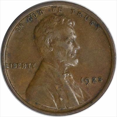 1923-P Lincoln Cent EF Uncertified