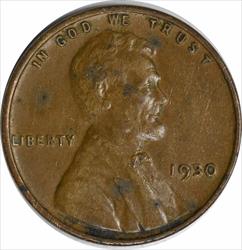 1930-P Lincoln Cent EF Uncertified